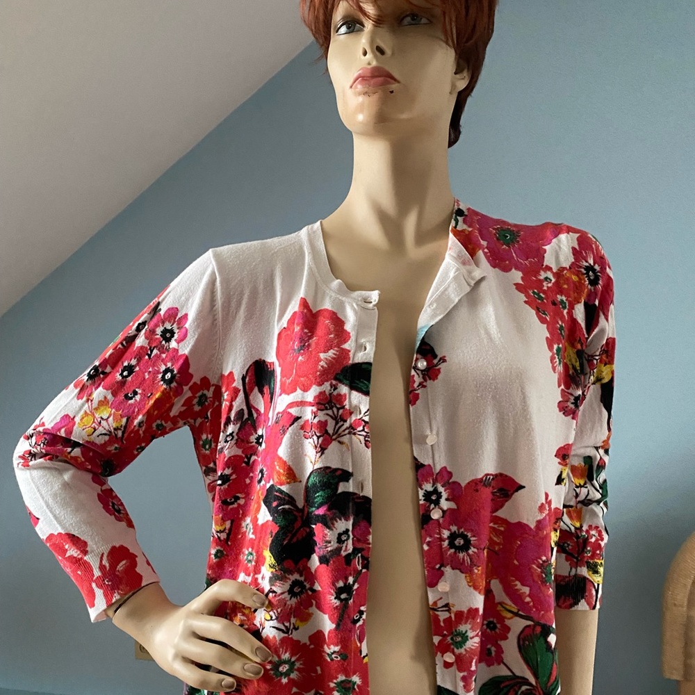 Gorgeous SECRETARYSWEATER/ CARDIGAN.   Vintage size L